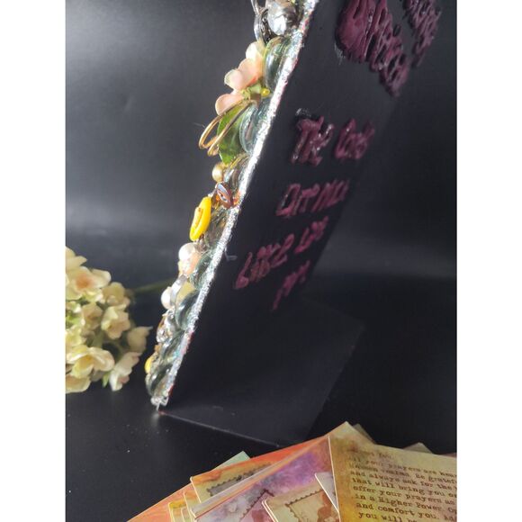 Jeweled Frame Vintage Marilyn Monroe Photo, Handmade, One of a Kind, Unique Gift - Picture 4 of 12